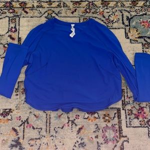 Muscle love long sleeve lulu top